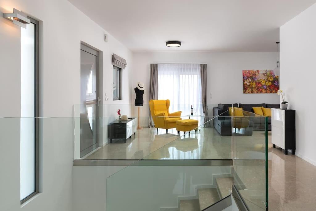 Luxurious And Modern House Near Town And Beach Asgourou Esterno foto