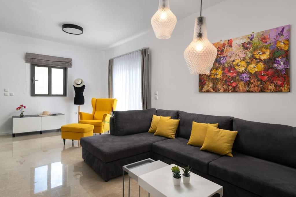 Luxurious And Modern House Near Town And Beach Asgourou Esterno foto